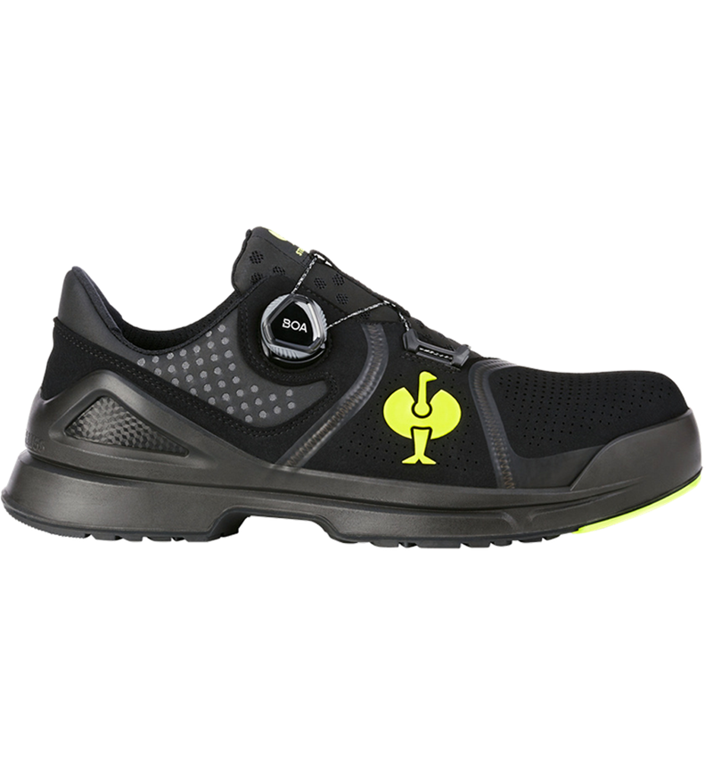 S1: S1 Chaussures basses de sécurité e.s. Mareb + noir/jaune fluo 2