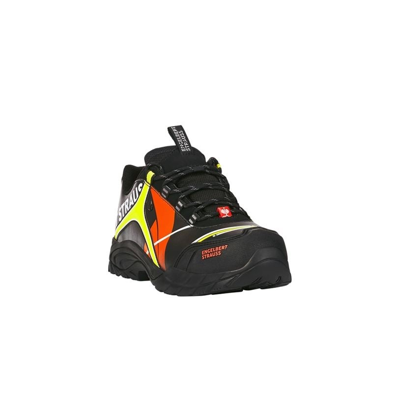 S3: e.s. S3 Chaussures basses de sécurité Turais + noir/orange fluo/jaune fluo 3