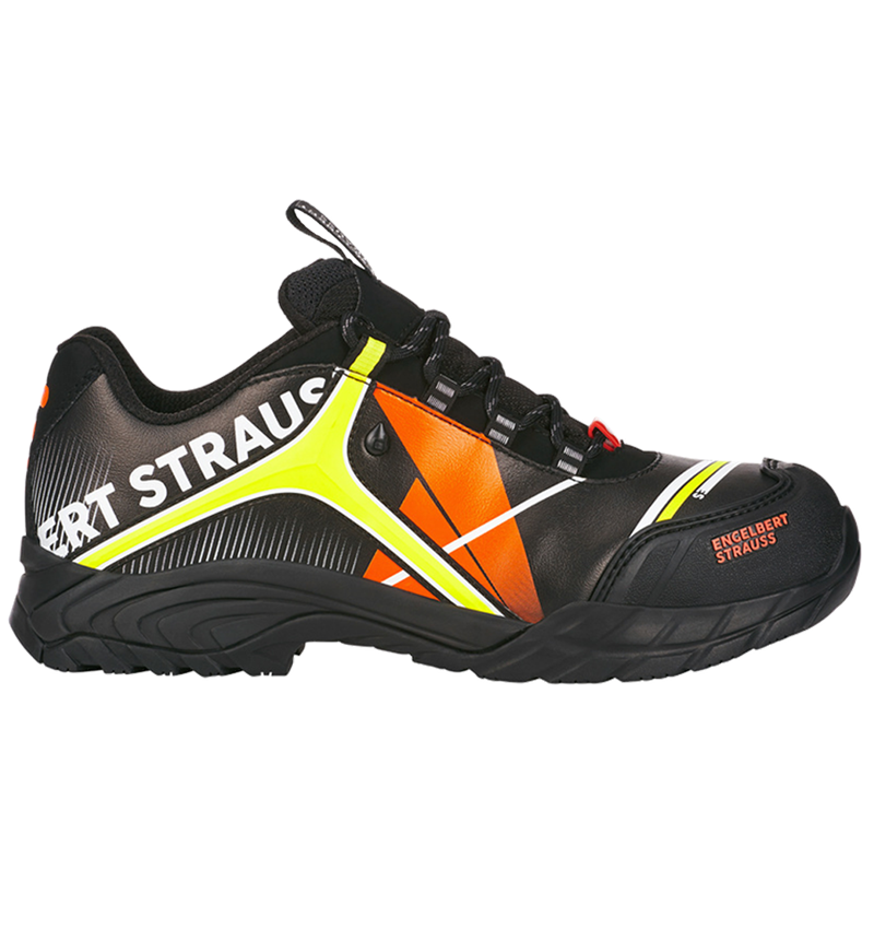 S3: e.s. S3 Chaussures basses de sécurité Turais + noir/orange fluo/jaune fluo 2