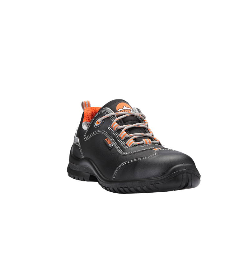 S3: STONEKIT S3 Chaussures basses de sécurité Luke + noir/orange 1