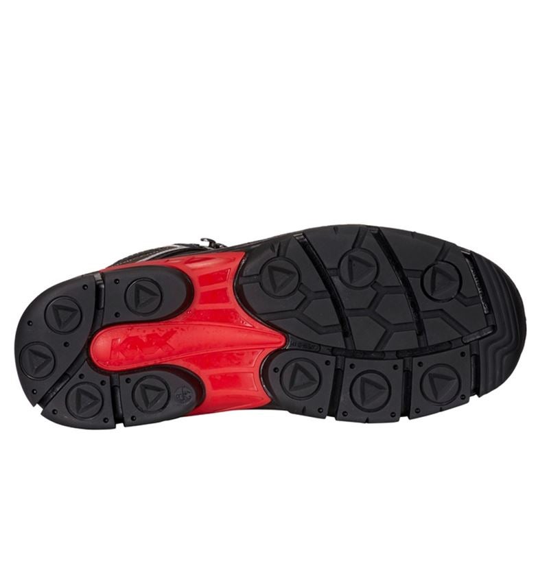 S3: S3 Chaussures hautes de sécurité Salzburg + noir/rouge 2