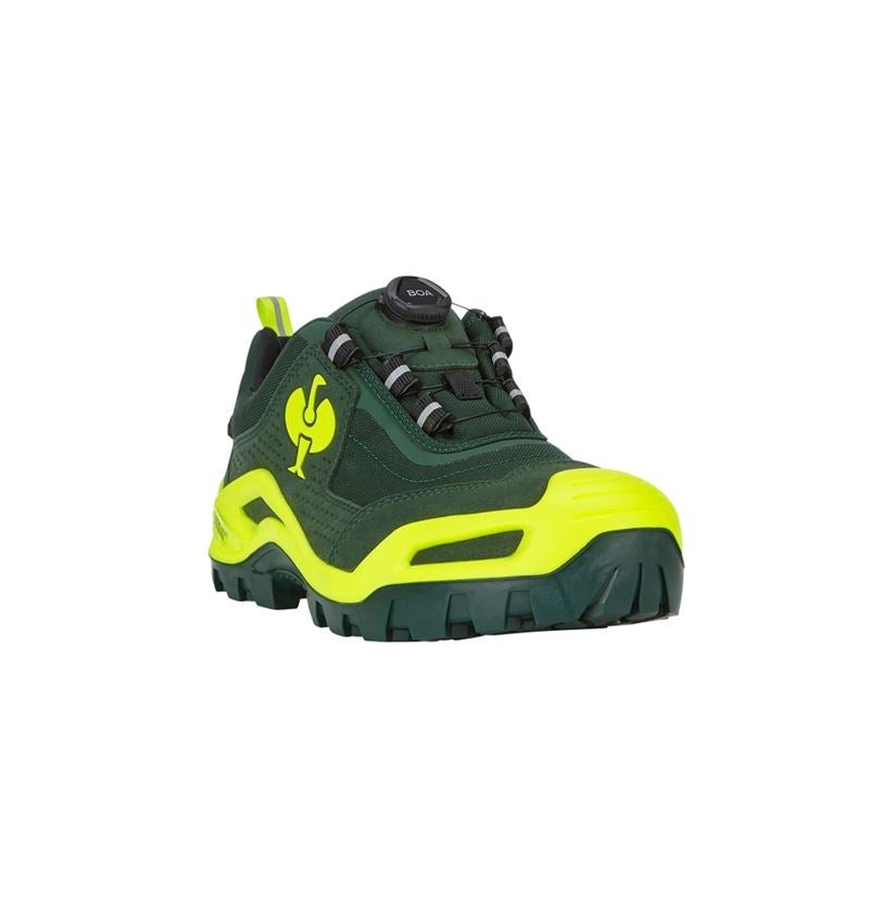 Chaussures: S3 Chaussures hautes de sécurité e.s.Kastra II low + vert/jaune fluo 5