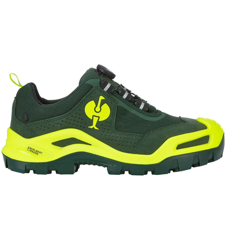 Chaussures: S3 Chaussures hautes de sécurité e.s.Kastra II low + vert/jaune fluo 4