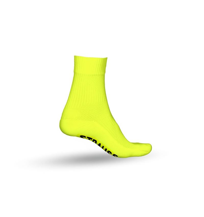 Bekleidung: e.s. Allseason Socken Function light/high + warngelb/anthrazit