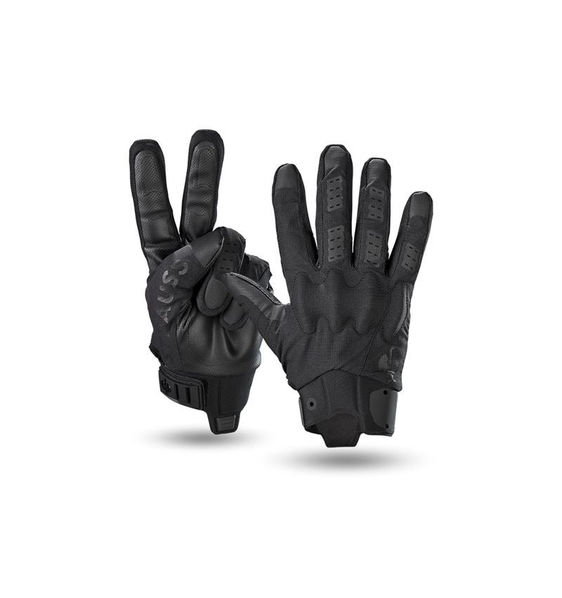 Hybrid: Handschuhe e.s.trail allseason + schwarz