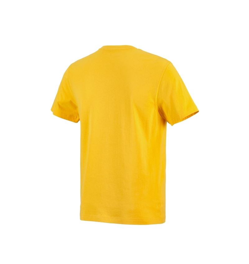 Installateurs / Plombier: e.s. T-shirt cotton + jaune 3