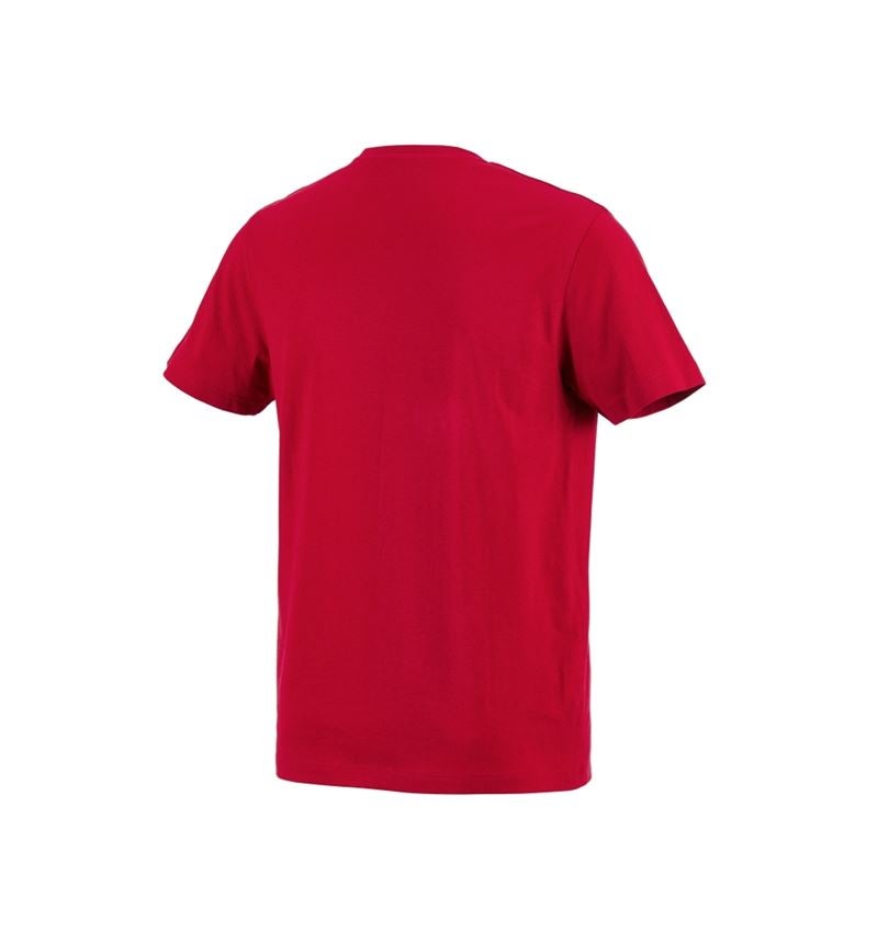 Installateur / Klempner: e.s. T-Shirt cotton + feuerrot 1