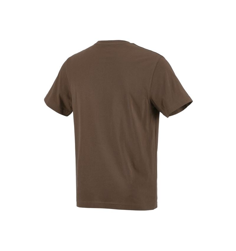 Shirts & Co.: e.s. T-Shirt cotton + haselnuss 2