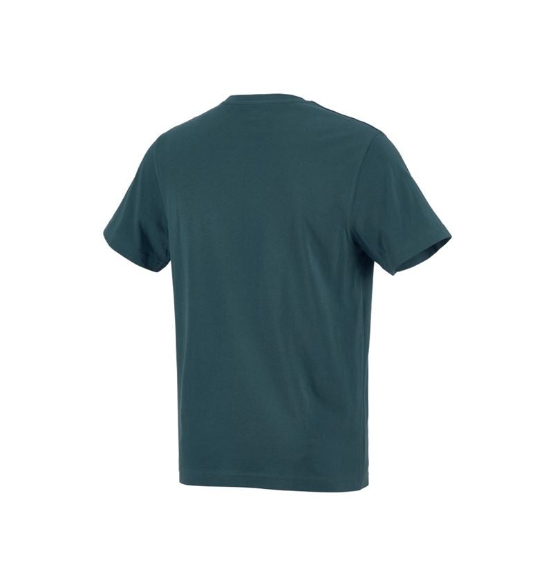 Hauts: e.s. T-shirt cotton + bleu marin 1
