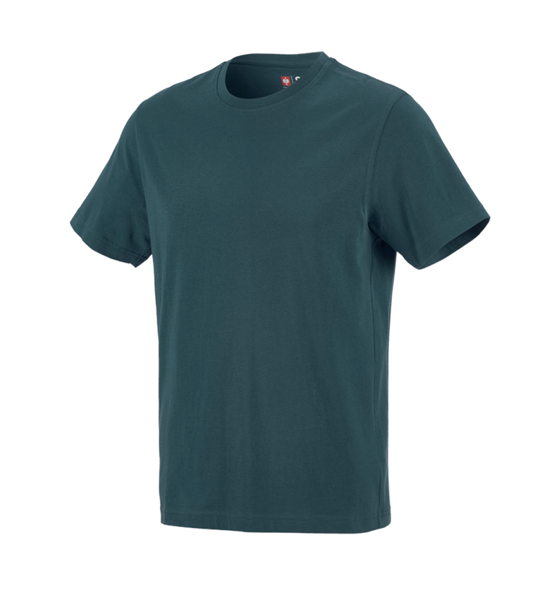 Installateurs / Plombier: e.s. T-shirt cotton + bleu marin