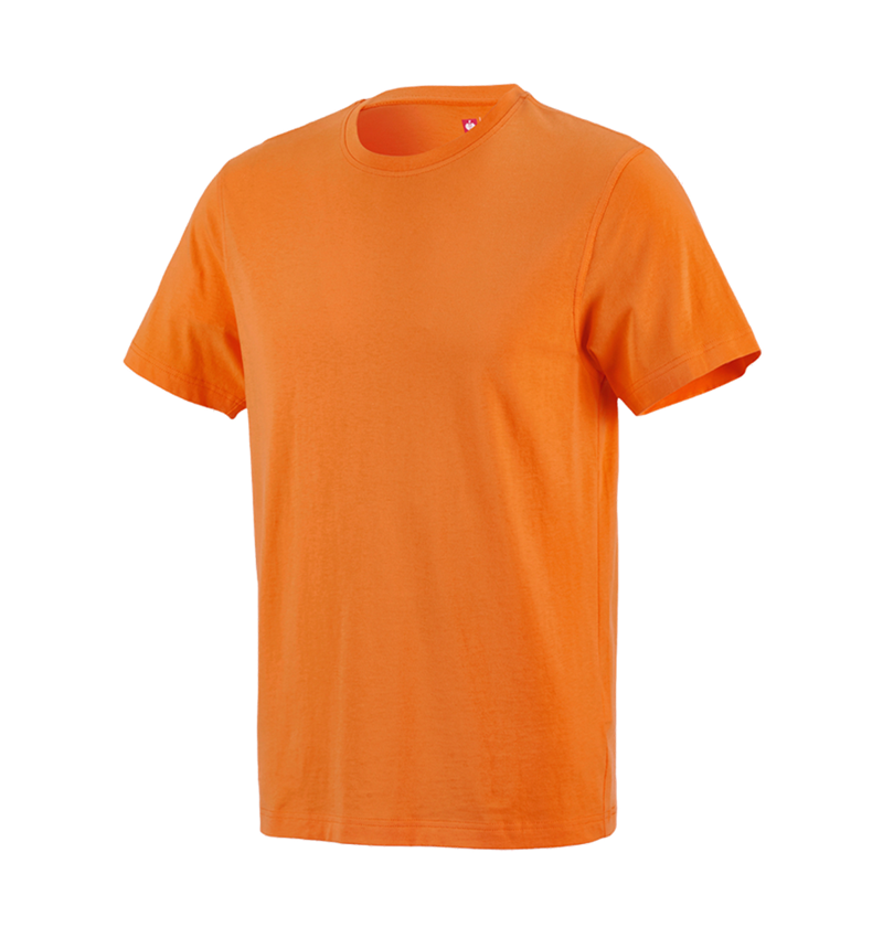 Hauts: e.s. T-shirt cotton + orange 1