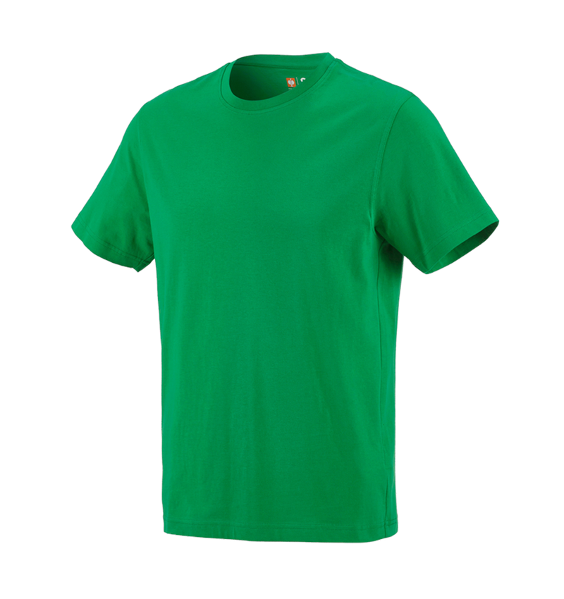 Installateur / Klempner: e.s. T-Shirt cotton + grasgrün