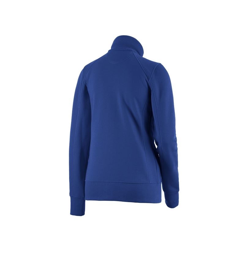 Shirts & Co.: e.s. Sweatjacke poly cotton, Damen + kornblau 1
