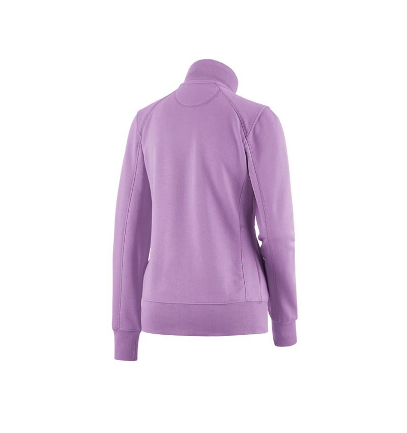 Shirts & Co.: e.s. Sweatjacke poly cotton, Damen + lavendel 2