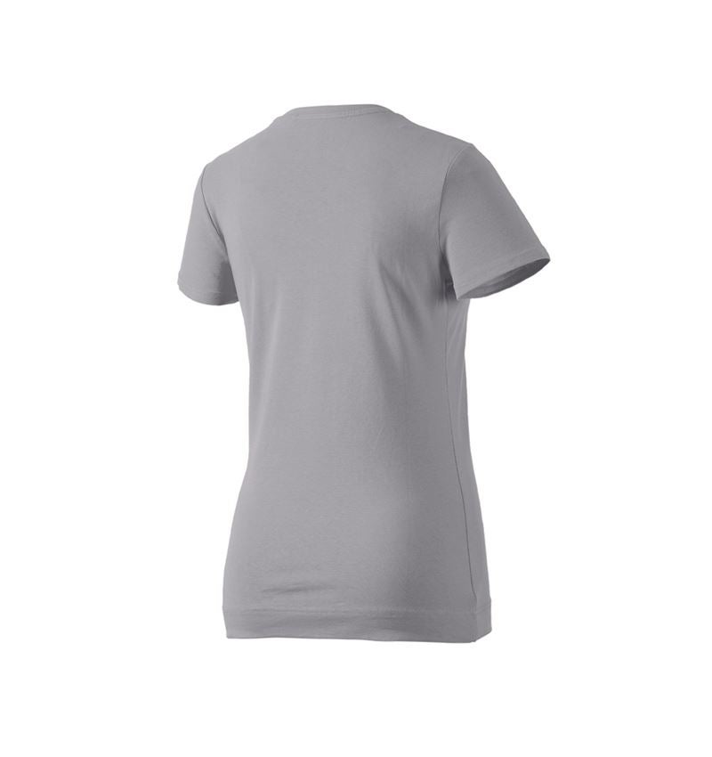 Hauts: e.s. T-shirt cotton stretch, femmes + platine 3