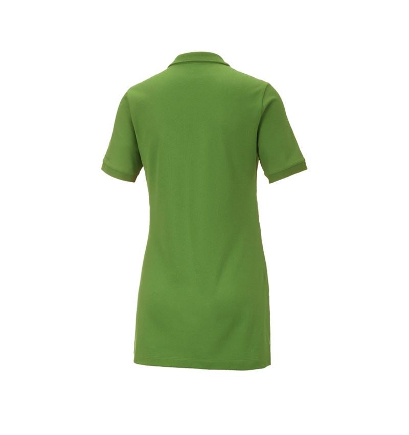 Schreiner / Tischler: e.s. Piqué-Polo cotton stretch, Damen, long fit + seegrün 3
