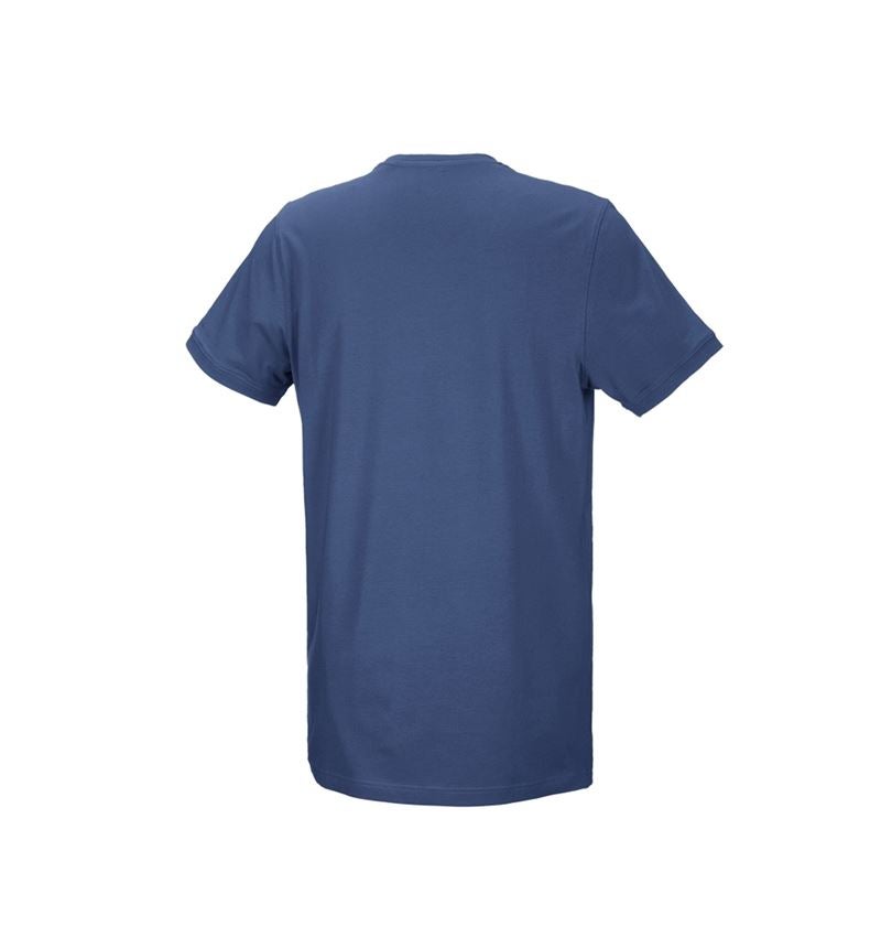 Installateurs / Plombier: e.s. T-Shirt cotton stretch, long fit + cobalt 3