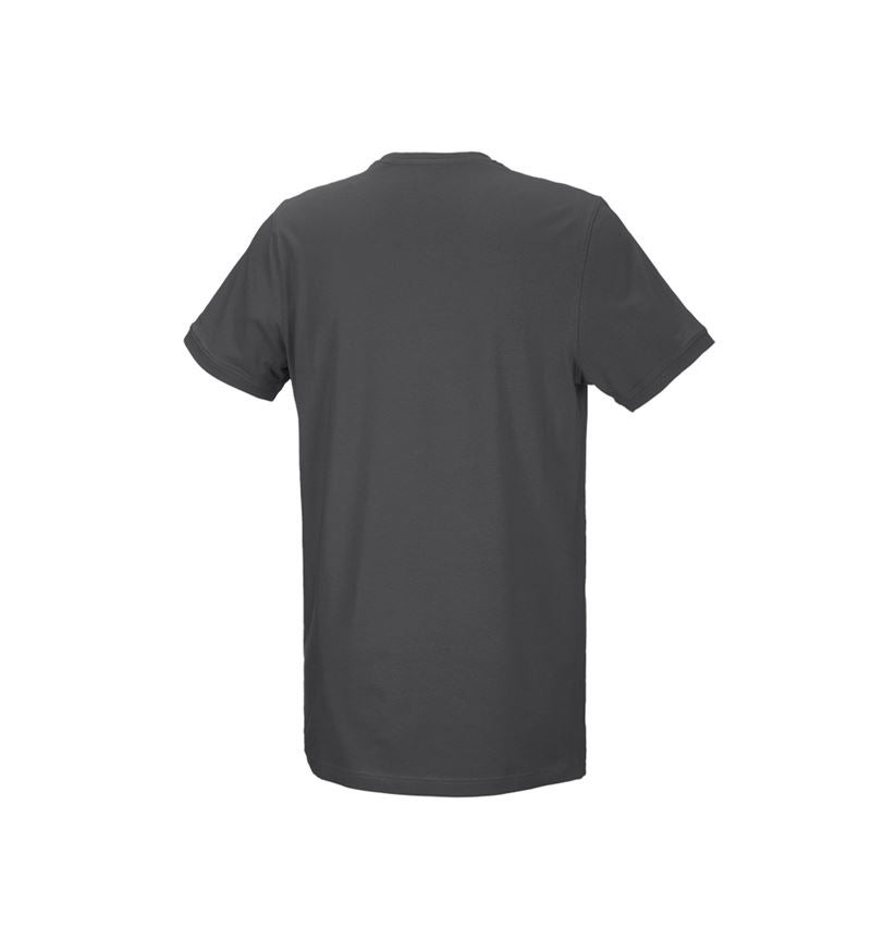 Menuisiers: e.s. T-Shirt cotton stretch, long fit + anthracite 3