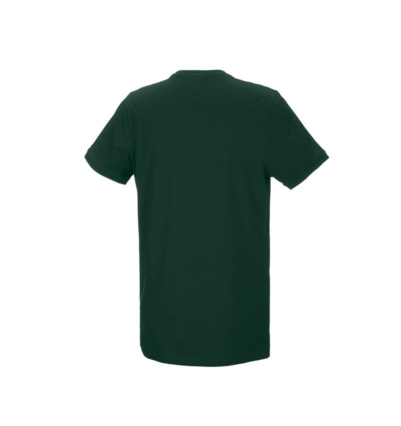 Horti-/ Sylvi-/ Agriculture: e.s. T-Shirt cotton stretch, long fit + vert 2