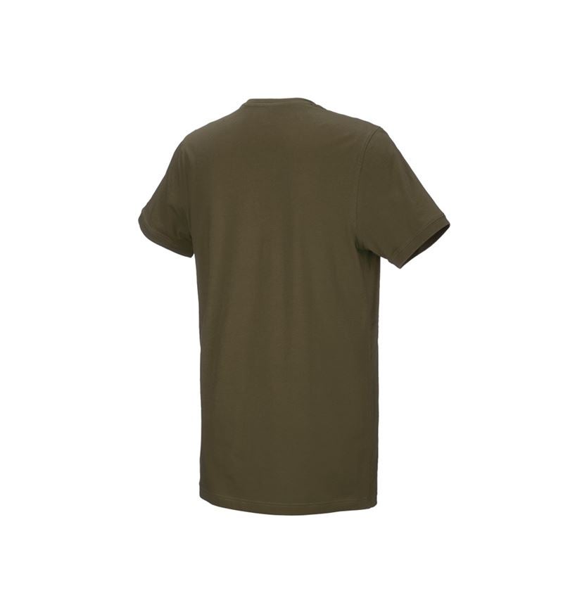 Menuisiers: e.s. T-Shirt cotton stretch, long fit + vert boue 3