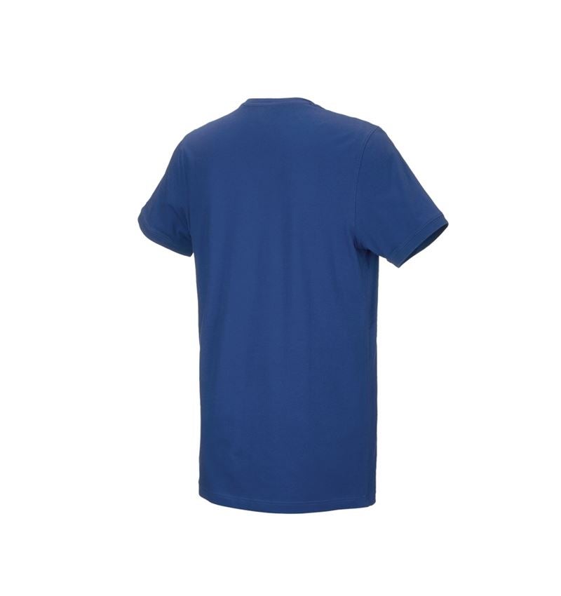 Horti-/ Sylvi-/ Agriculture: e.s. T-Shirt cotton stretch, long fit + bleu alcalin 3
