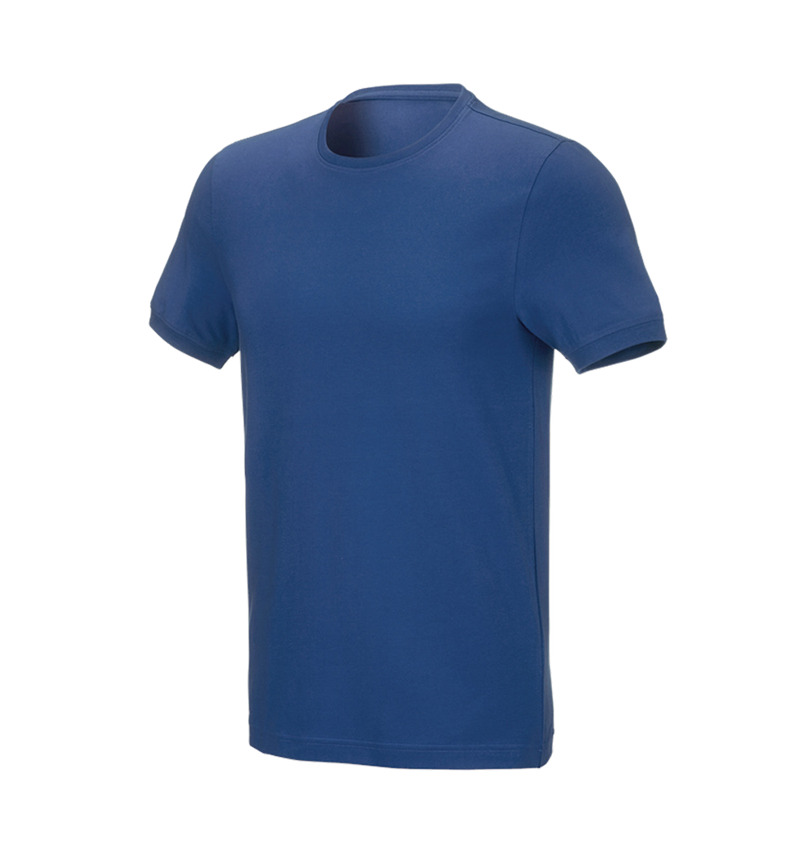 Schreiner / Tischler: e.s. T-Shirt cotton stretch, slim fit + alkaliblau 2