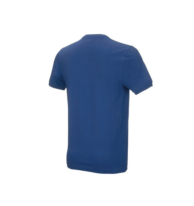 Schreiner / Tischler: e.s. T-Shirt cotton stretch, slim fit + alkaliblau 3