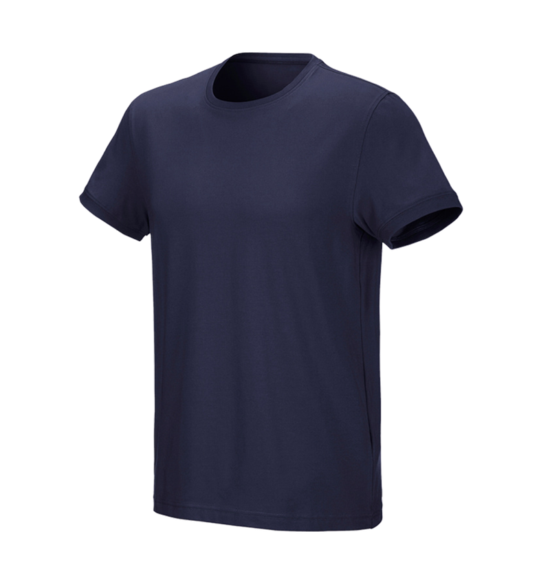 Horti-/ Sylvi-/ Agriculture: e.s. T-Shirt cotton stretch + bleu foncé 2