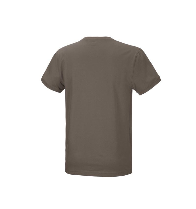 Menuisiers: e.s. T-Shirt cotton stretch + pierre 3