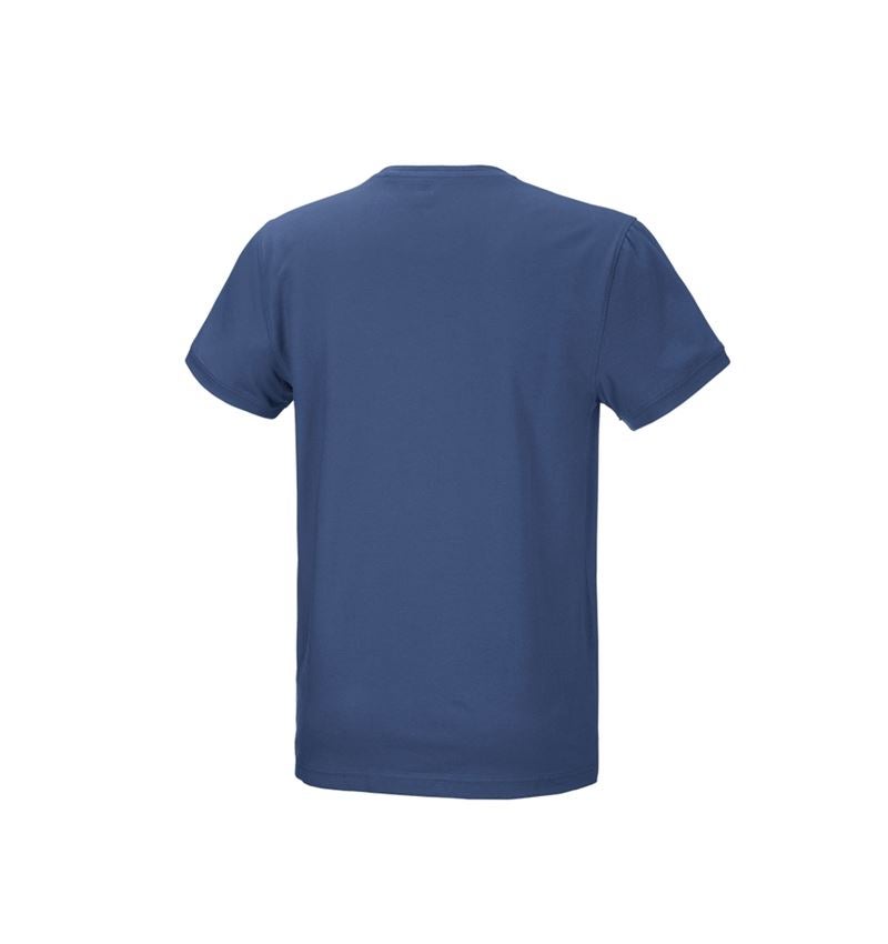 Installateurs / Plombier: e.s. T-Shirt cotton stretch + cobalt 3