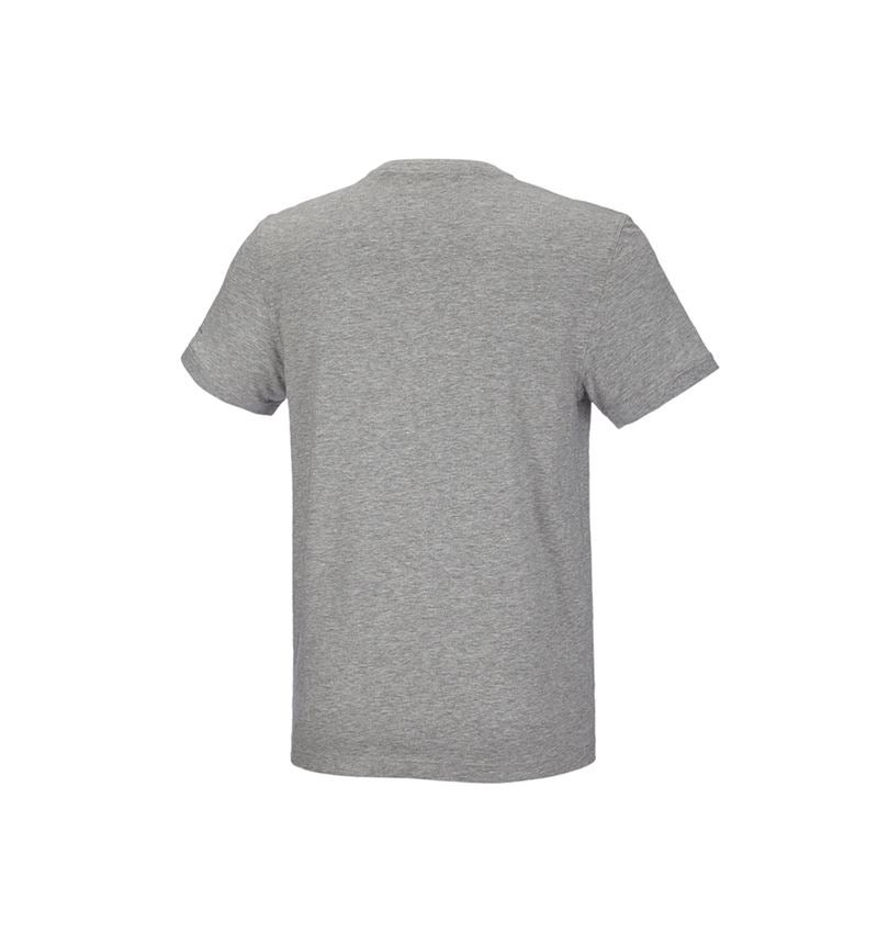 Installateurs / Plombier: e.s. T-Shirt cotton stretch + gris mélange 4