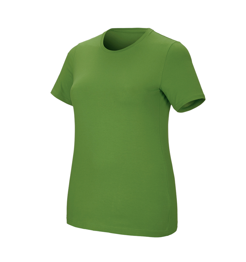 Schreiner / Tischler: e.s. T-Shirt cotton stretch, Damen, plus fit + seegrün 2