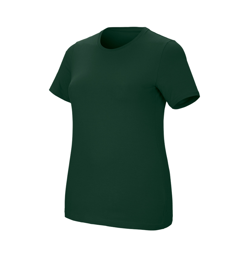 Schreiner / Tischler: e.s. T-Shirt cotton stretch, Damen, plus fit + grün 2
