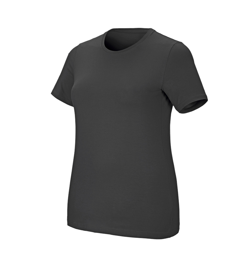Schreiner / Tischler: e.s. T-Shirt cotton stretch, Damen, plus fit + anthrazit 2