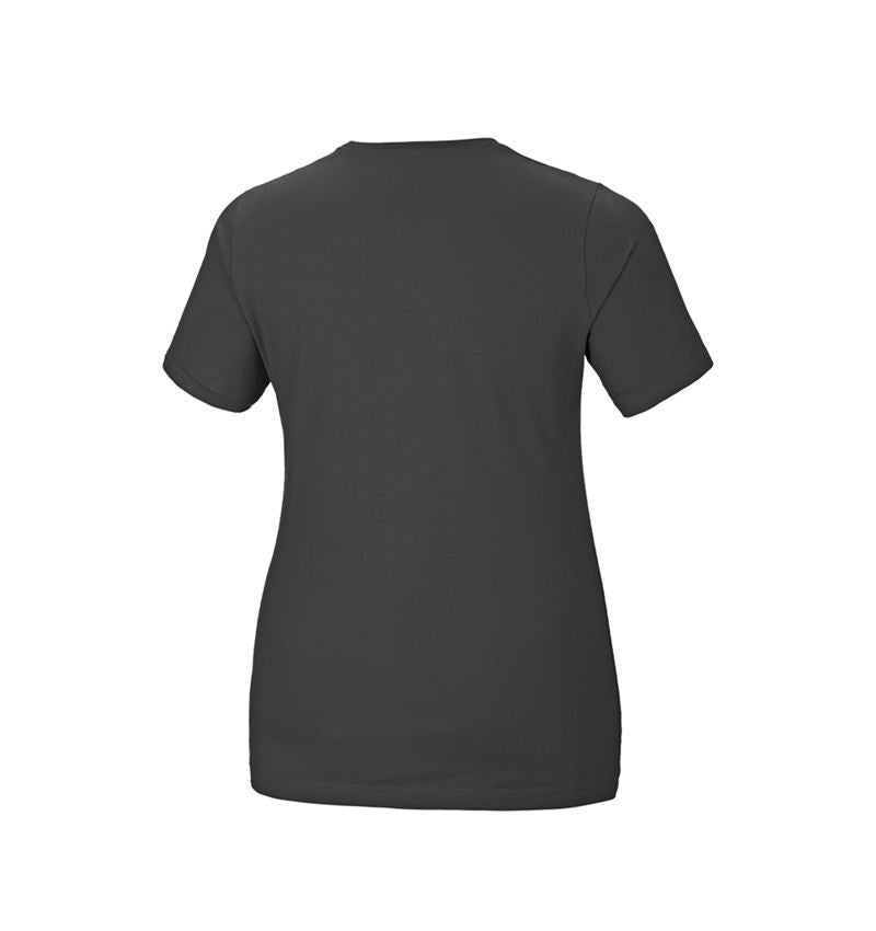 Schreiner / Tischler: e.s. T-Shirt cotton stretch, Damen, plus fit + anthrazit 3