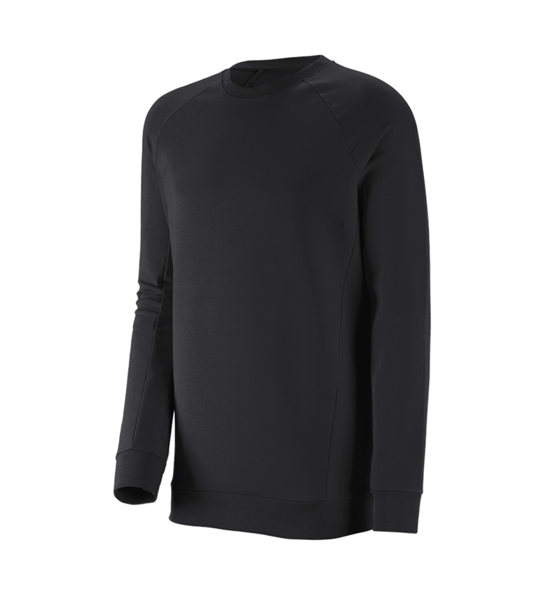 Schreiner / Tischler: e.s. Sweatshirt cotton stretch, long fit + schwarz 2