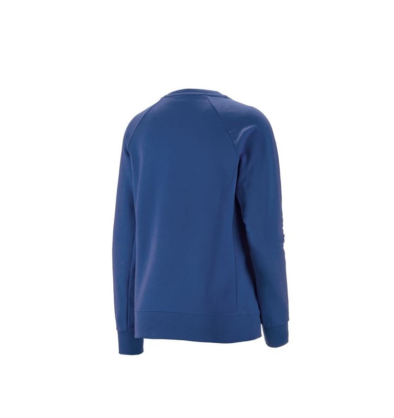 Horti-/ Sylvi-/ Agriculture: e.s. Sweatshirt cotton stretch, femmes + bleu alcalin 3