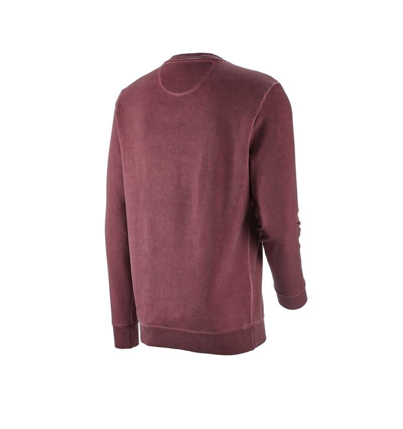 Hauts: e.s. Sweatshirt vintage poly cotton + rubis vintage 3