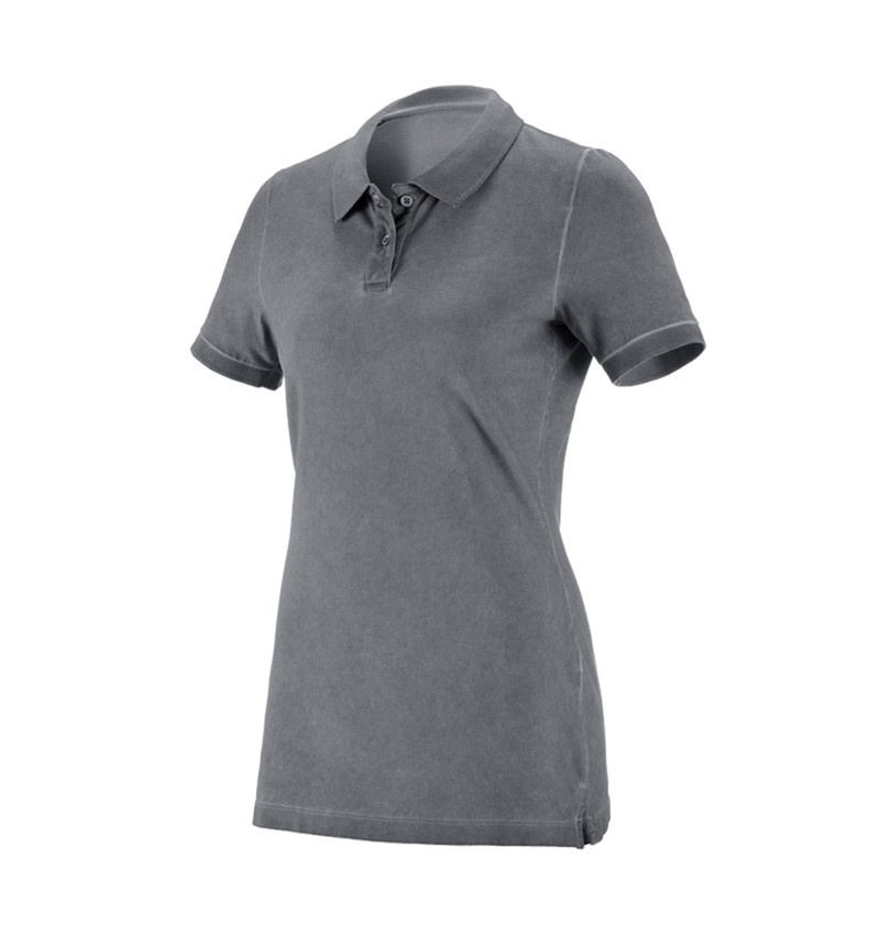 Schreiner / Tischler: e.s. Polo-Shirt vintage cotton stretch, Damen + zement vintage 3