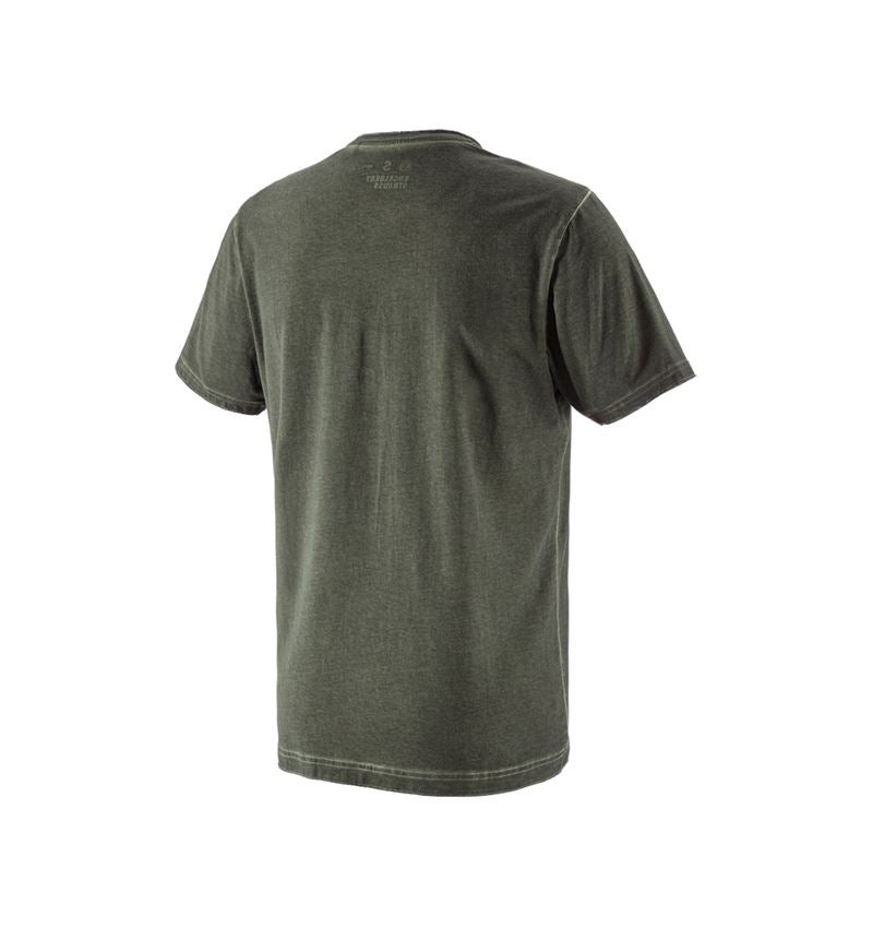 Shirts & Co.: T-Shirt e.s.motion ten + tarngrün vintage 2