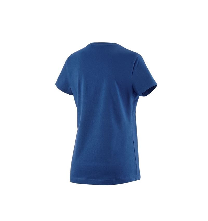 Hauts: T-Shirt e.s.concrete, femmes + bleu alcalin 1