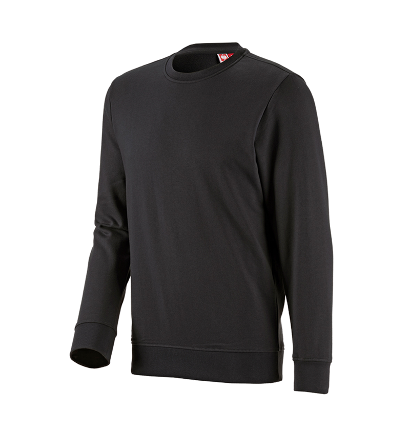 Shirts & Co.: Sweatshirt e.s.industry + schwarz