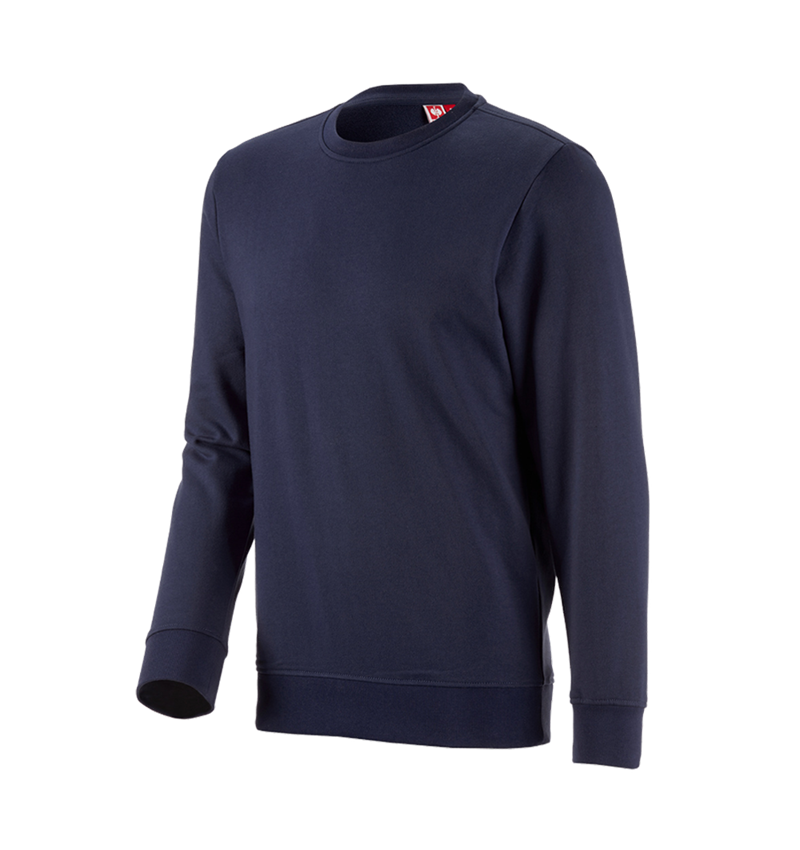 Shirts & Co.: Sweatshirt e.s.industry + dunkelblau
