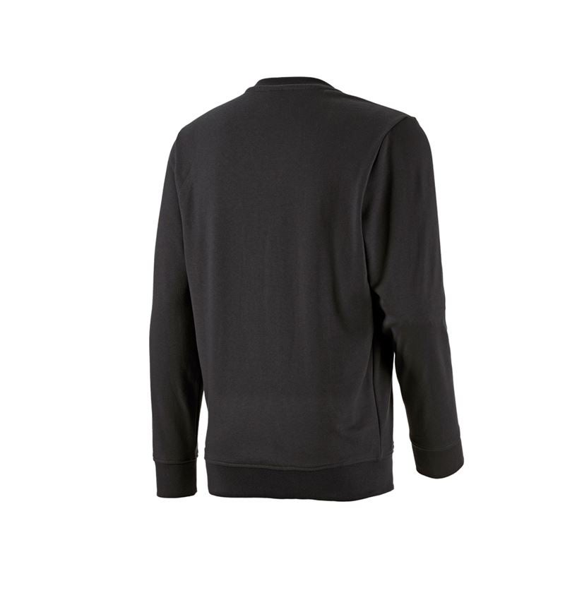 Shirts & Co.: Sweatshirt e.s.industry + schwarz 1