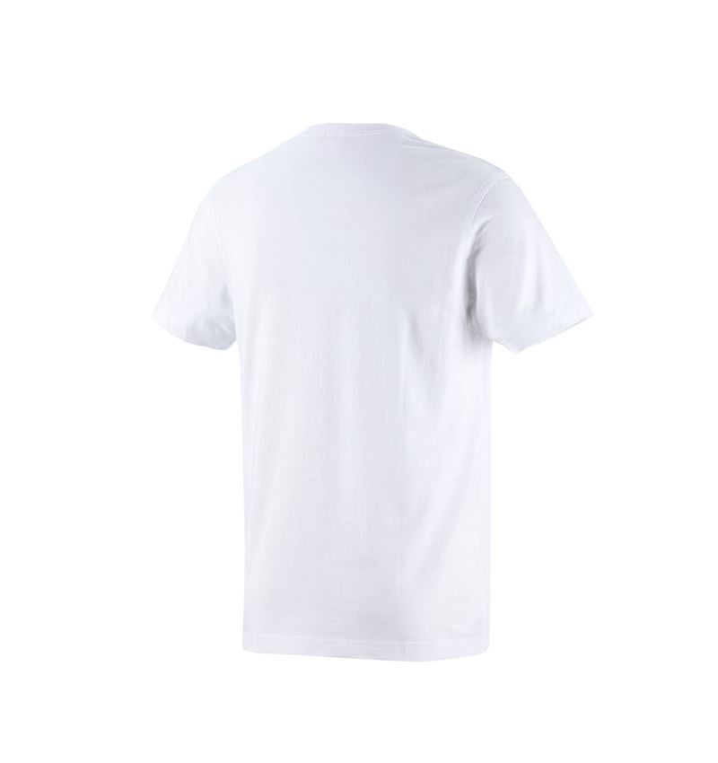Hauts: T-Shirt e.s.industry + blanc 1