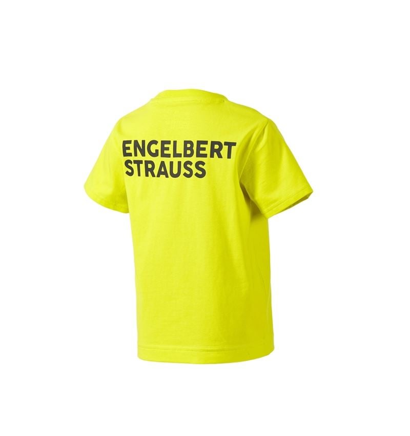 Thèmes: T-Shirt e.s.trail, enfants + jaune acide/noir 3