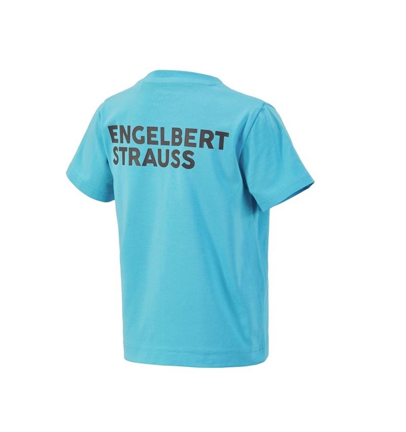 Themen: T-Shirt e.s.trail, Kinder + lapistürkis/anthrazit 3