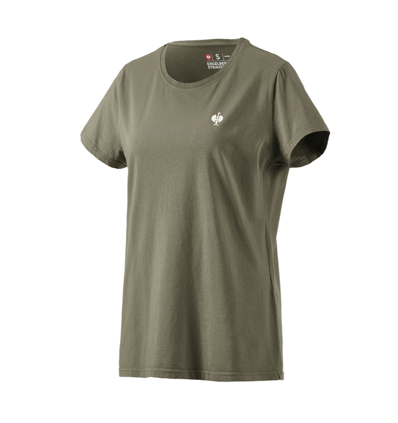 Thèmes: T-Shirt e.s.motion ten pure, femmes + vert marais vintage 3