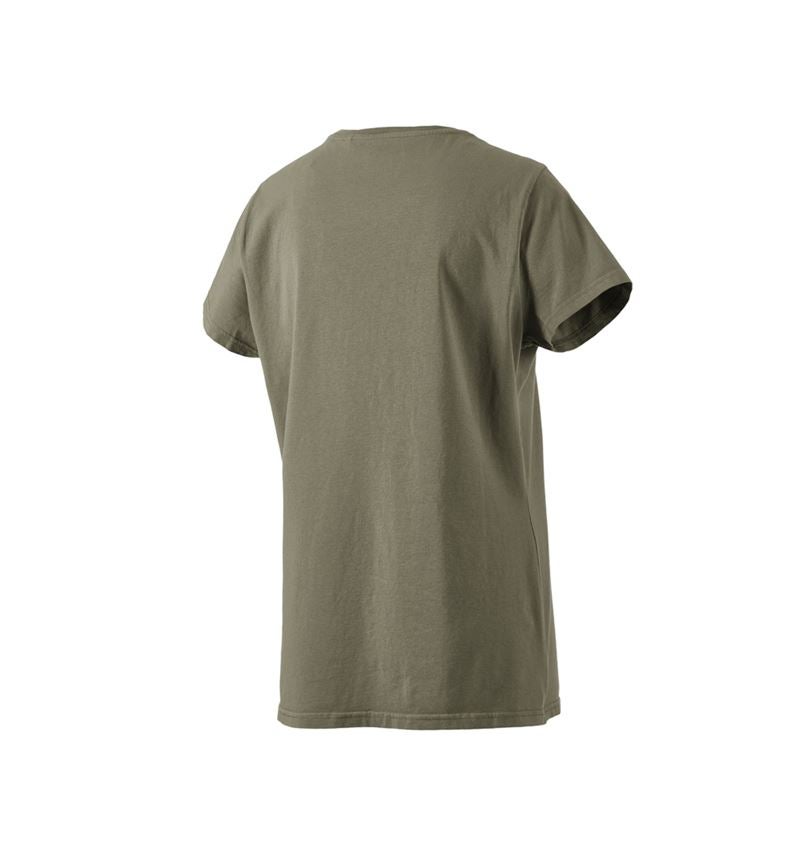 Hauts: T-Shirt e.s.motion ten pure, femmes + vert marais vintage 4