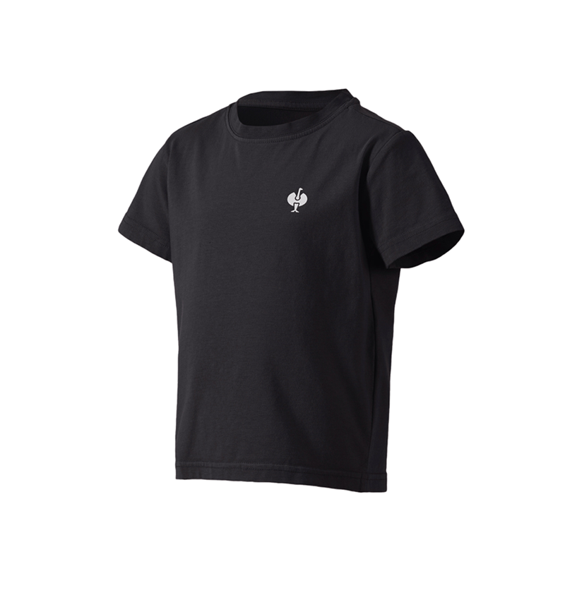 Shirts & Co.: T-Shirt e.s.motion ten pure, Kinder + oxidschwarz vintage 2